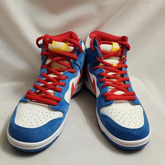 Nike SB Dunk High Pro Doraemon Hightop Sneakers (M Size 7.5)